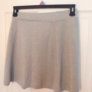 Theory merino wool blend, silver sparkle skirt, size medium.